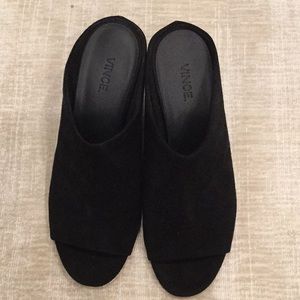 Vince black mule